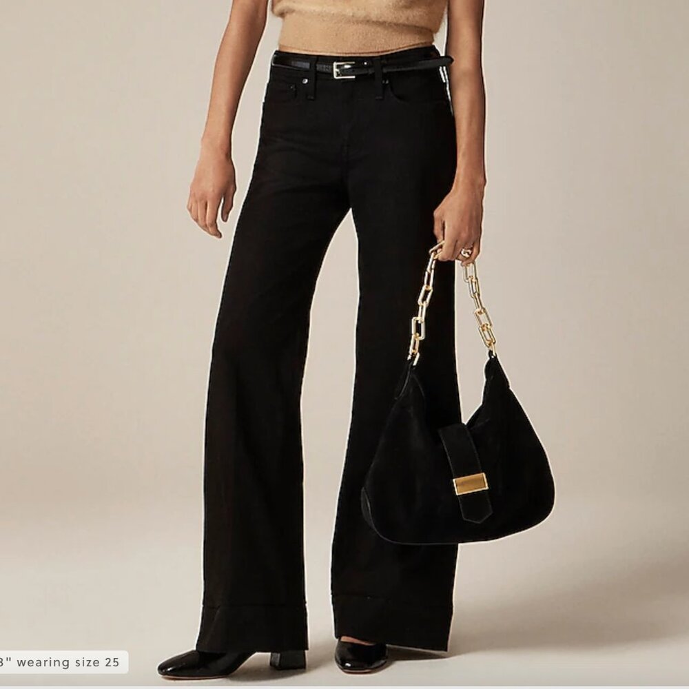 J.CREW Low rise denim trouser in 1996 semi stretch 29P BNWT